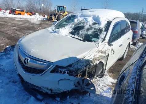 2014 Acura Mdx Technology Package из США, поврежденный, VIN 5FRYD4H41EB046630